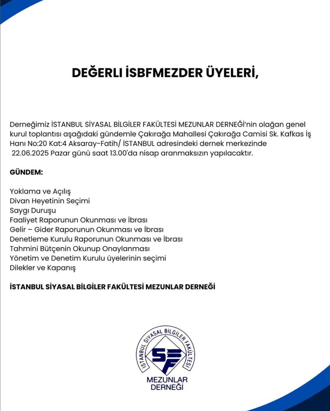 17. Dönem Genel Kurulu Başarıyla Tamamlandı - Fotoğraf 5